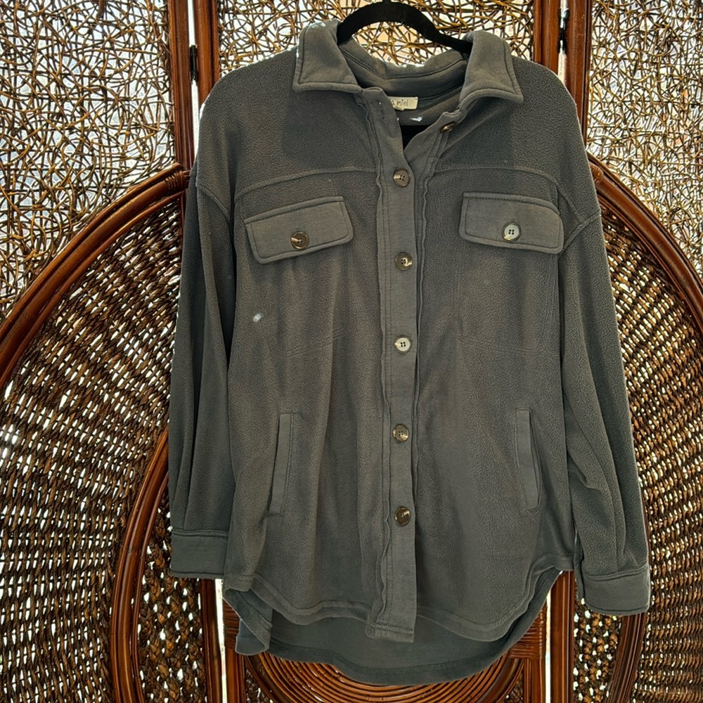 Le Miel Fleece Shacket